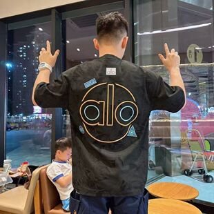 夏季潮牌新款字母刺绣短袖T恤男士时尚痞帅潮流满身印花圆领上衣