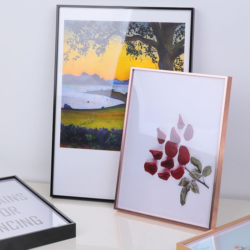 2026铝合金相框装裱钻石画十字绣框拼图框照片裱框任意尺寸铝合金