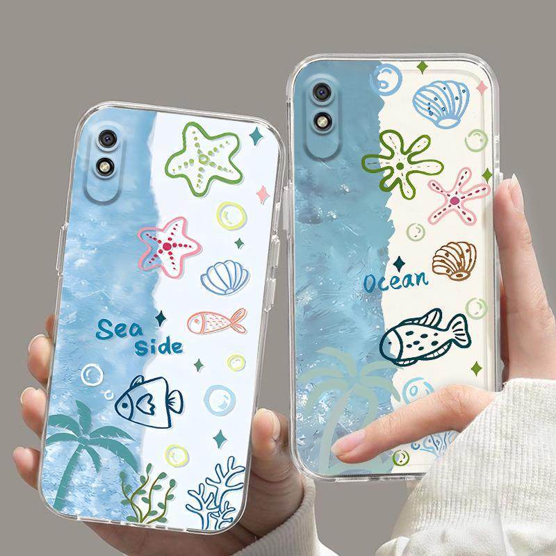 适用小米红米9a手机壳海洋小鱼Redmi 9 9a闺蜜防摔全包软胶套可爱,3C数码配件,手机保护套/壳,淘宝优惠券,粉丝福利购,淘宝优惠卷