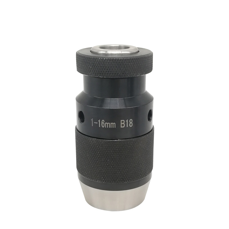 自紧式钻夹头1-13 B16r 1-16 B18 台钻摇臂钻用自锁钻夹头莫式柄M