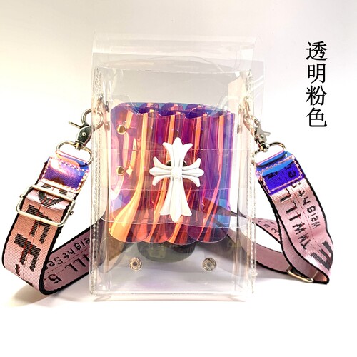 透明理髲剪刀包美发工具包发型师腰包单肩斜挎宠物包大容量新品