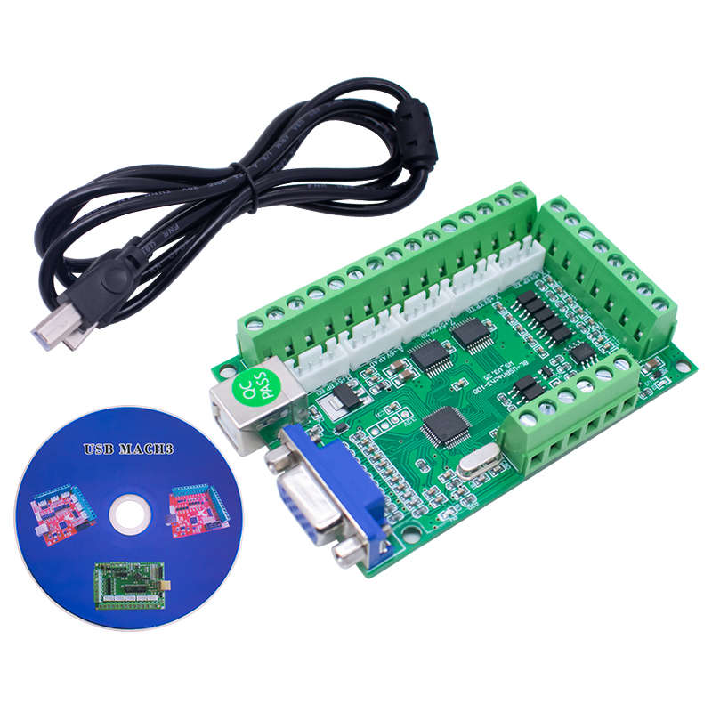 轴机主步进1卡5  板控制qv2电机驱动轴板.mach3运动 雕刻五cnc接