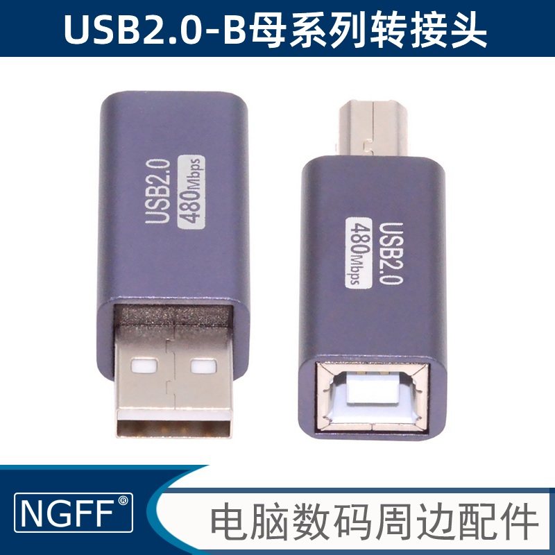 NGFFUSB2.0B型母转type-c