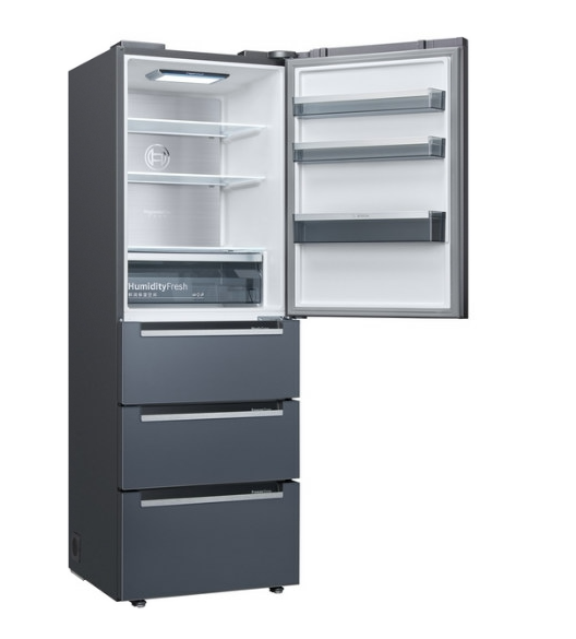 bosch/博世 kgf42aa99c 406升m6活氧净冰箱沙特尔蓝新款玻璃面板