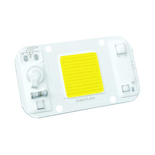 免驱动高压集成dob灯珠 ac220V倒装cob光源 20W30W50W投光灯led