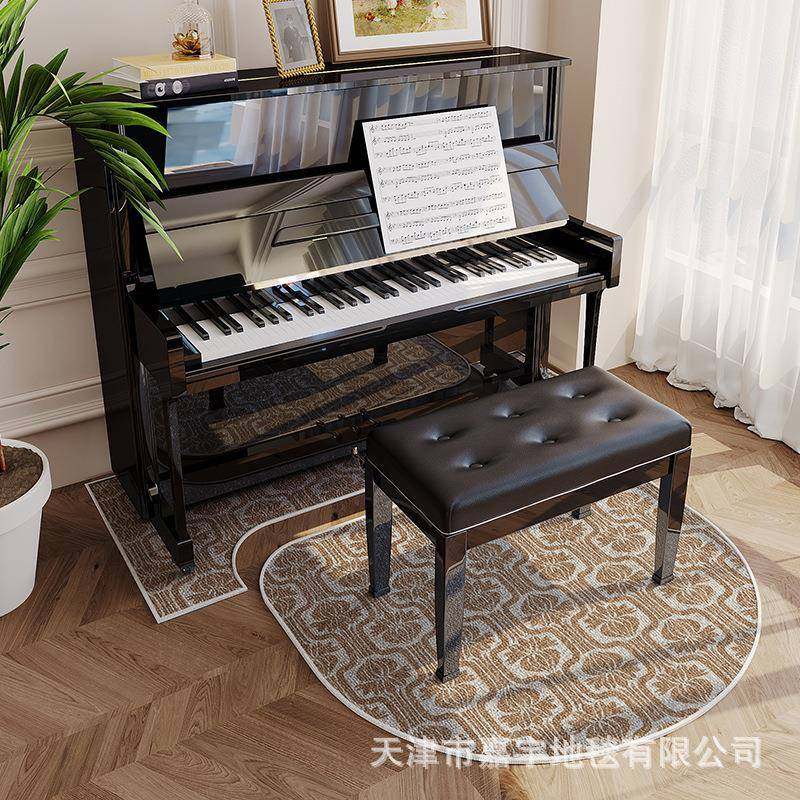 轻奢立式钢琴隔音地毯消音隔热防潮地毯吸音降噪钢琴凳格子脚垫子,居家布艺,地毯,淘宝优惠券,粉丝福利购,淘宝优惠卷