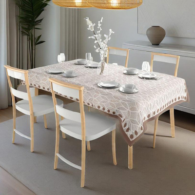 高级感免洗防油餐桌布长