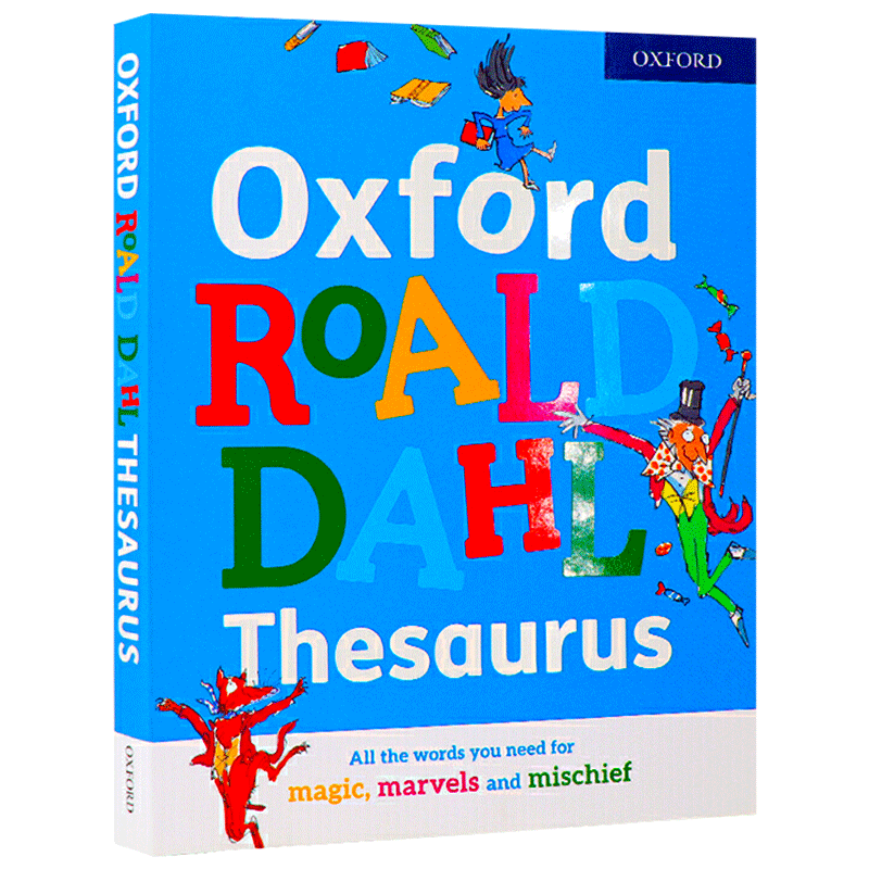 牛津罗尔德达尔同义词词典 Oxford Roald Dahl Thesaurus 英文原版  硬装 学习工具书 英文原版书籍 小学生英英字典