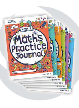 牛津白玫瑰数学  White Rose Maths Practice Journals  英文原版 家庭练习册  适合国际双语学校 年龄 6+ 正版教材