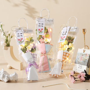 女神节花束礼物成品小礼物向日葵永生花创意手工礼物送女生小礼品