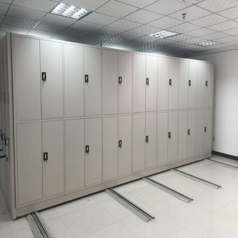 轨道档案柜可移动资料室密集架