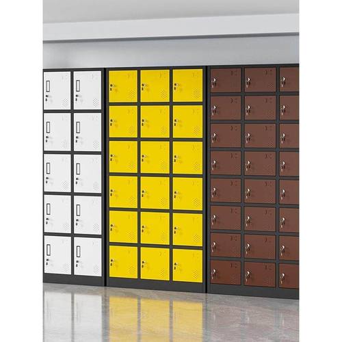 食堂24工厂多门碗柜带锁车间存包柜更衣柜鞋柜员工储物柜铁皮柜门