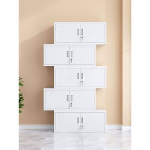 佛山分体五节文件柜铁皮柜资料柜带锁财务凭证柜办公室档案储物柜