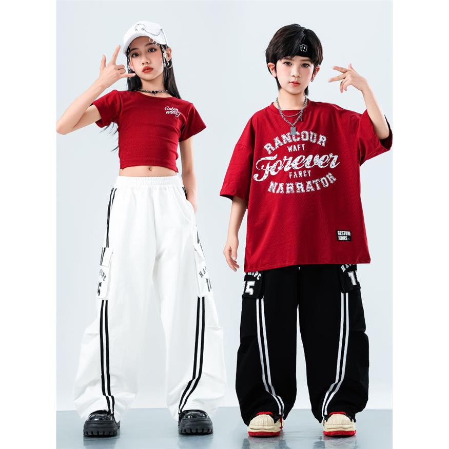 六一街舞儿童潮服套装男