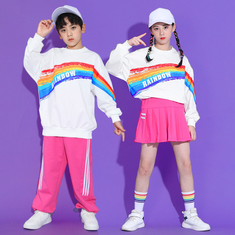 儿童运动会开幕式班服秋