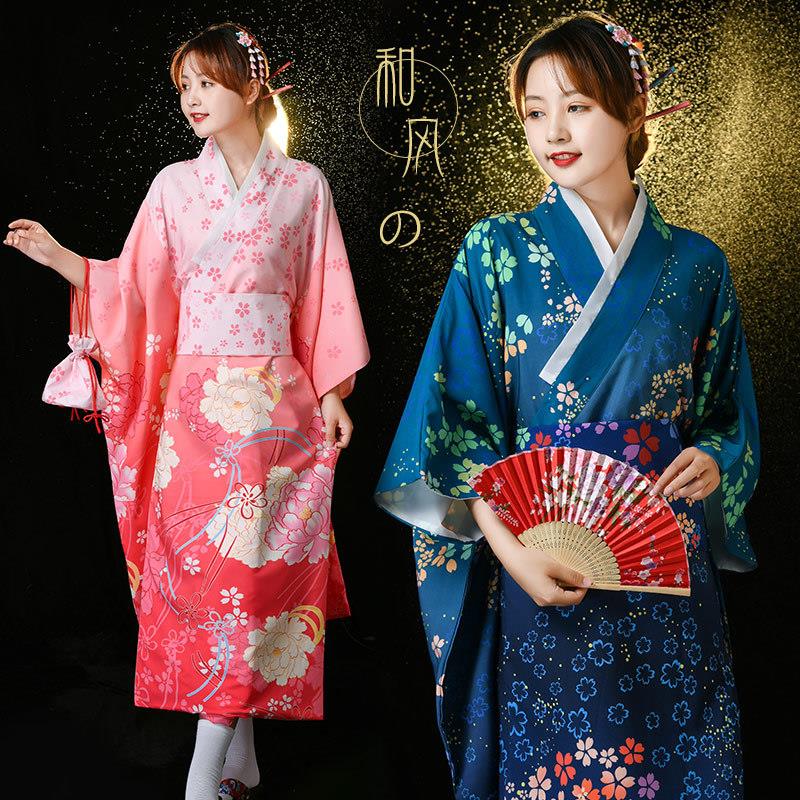 日本神明少女和服正装cos