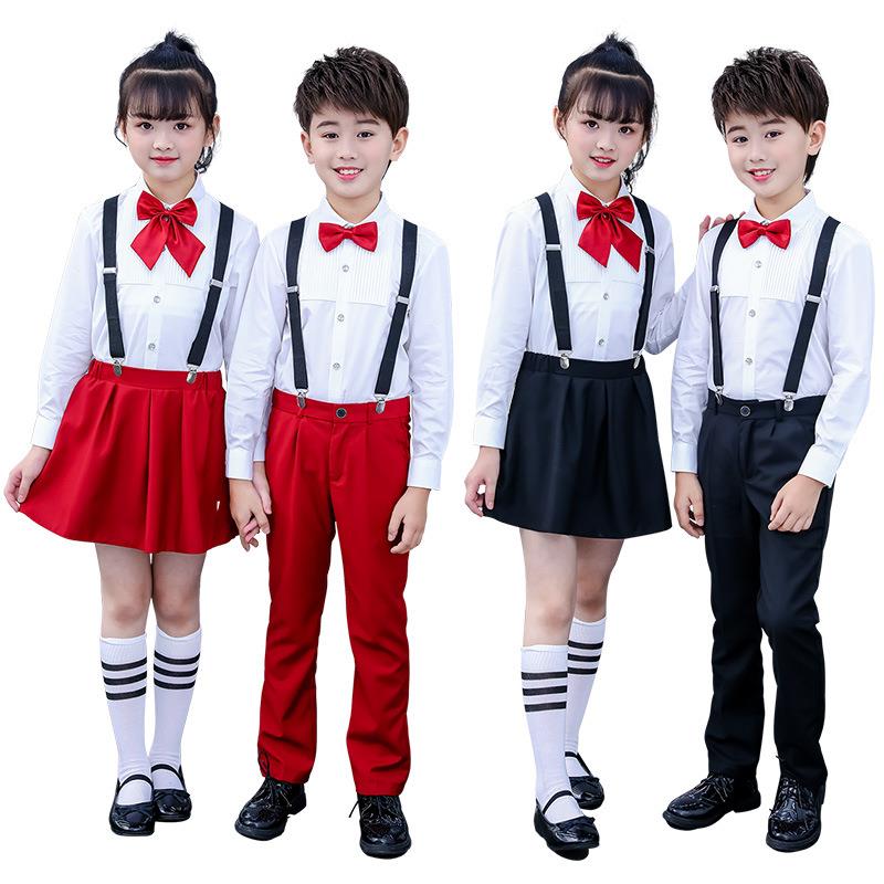 国庆儿童演出服中小学生图片