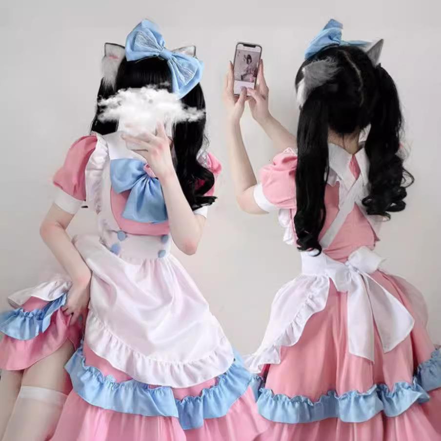女仆装日系COS可爱萝莉少