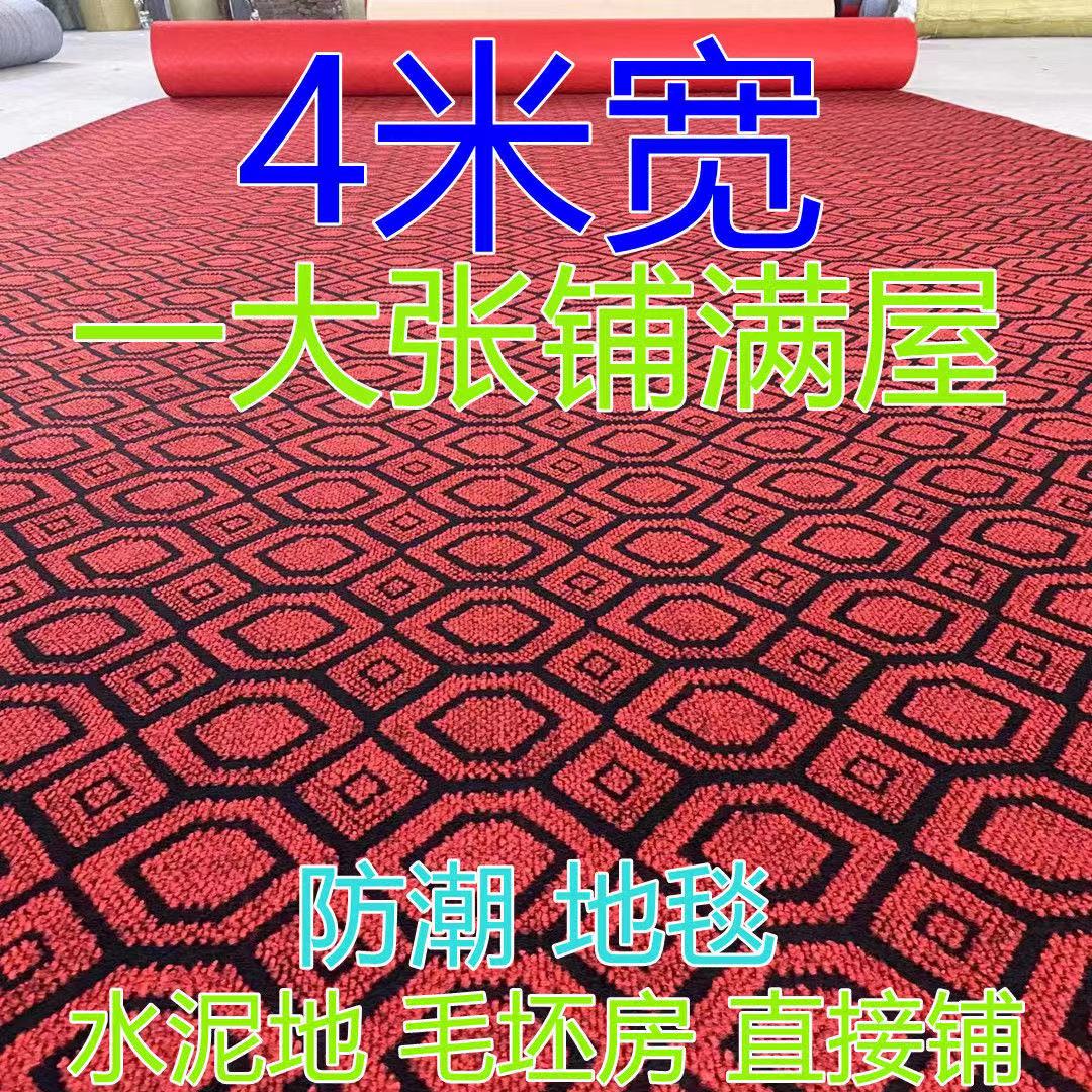 地毯整张满铺耐脏水泥地