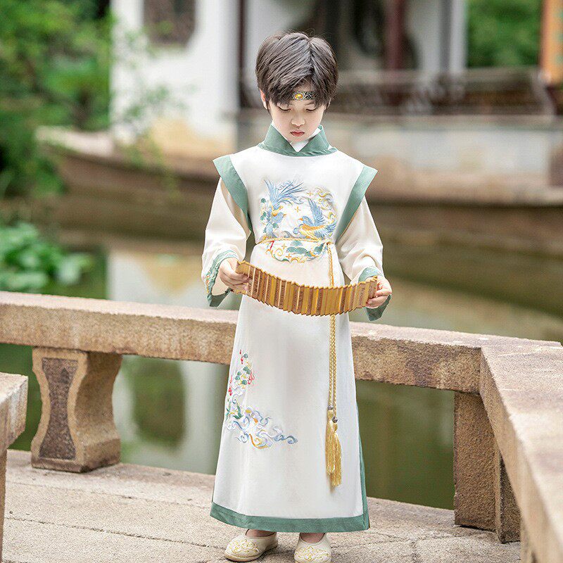 2026春秋新款汉服男童中