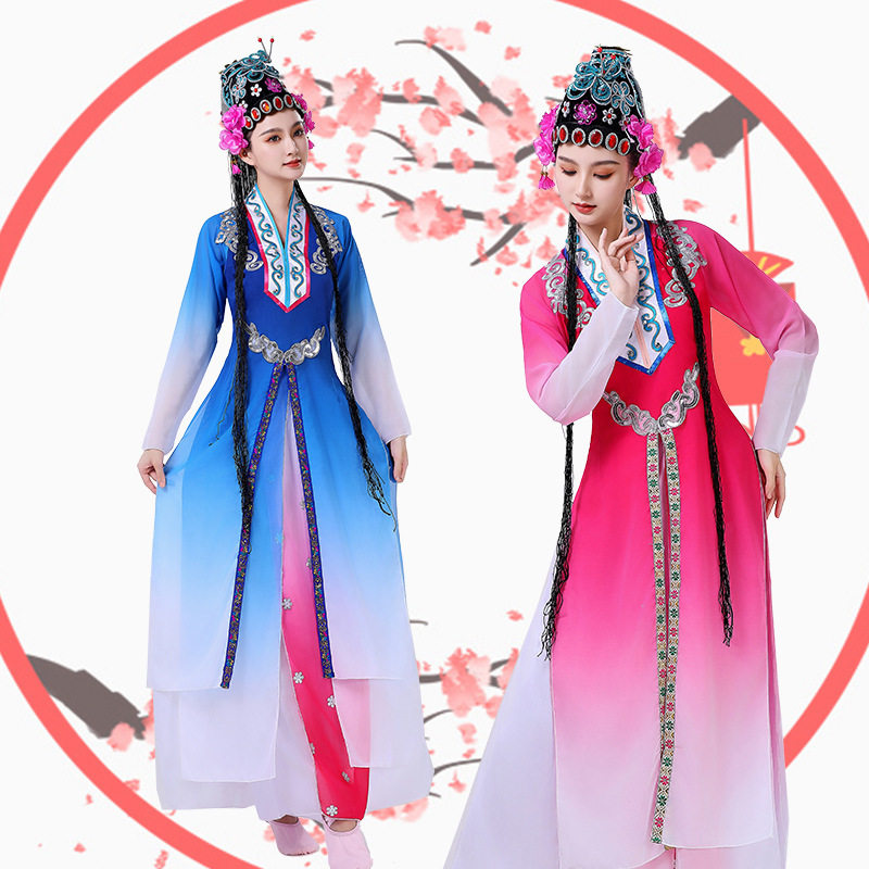 俏花旦戏服演出服桃李杯梨花颂舞蹈服京剧越剧俏花旦戏曲表演京剧