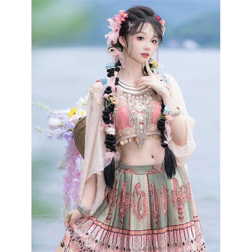 桃花圣女古风超仙异域风