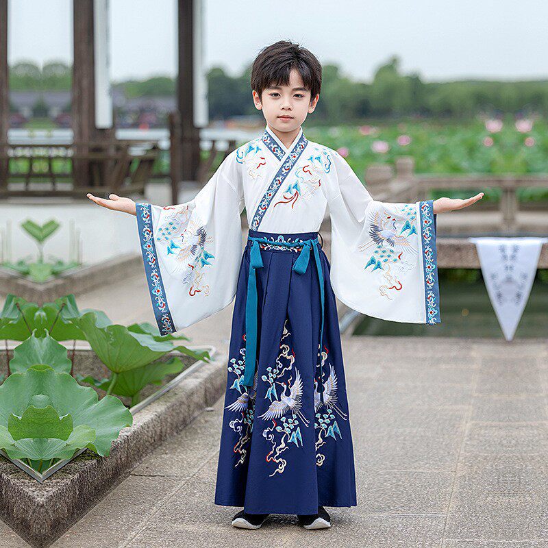 汉服男童2026春秋新款中