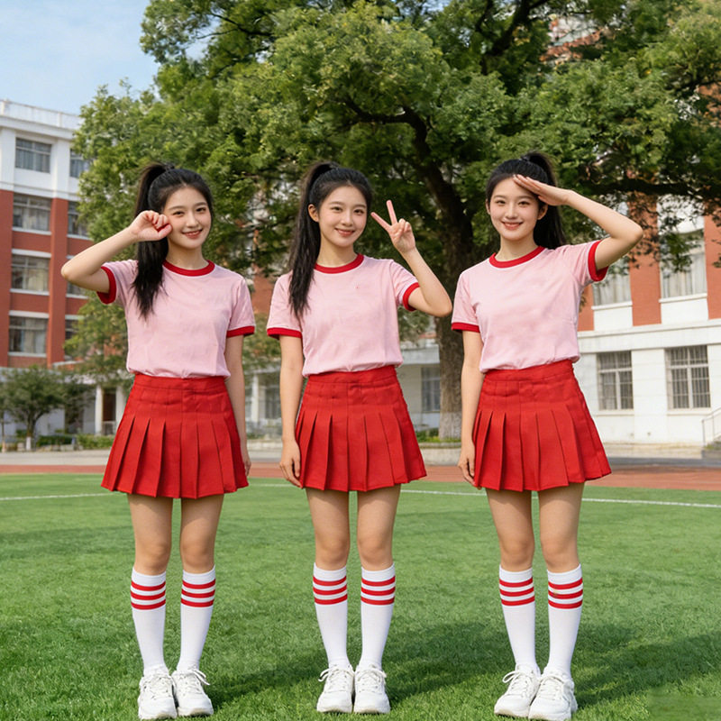 新款学生运动会拉拉队服