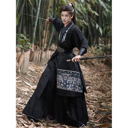 正品原创新款比甲中国风