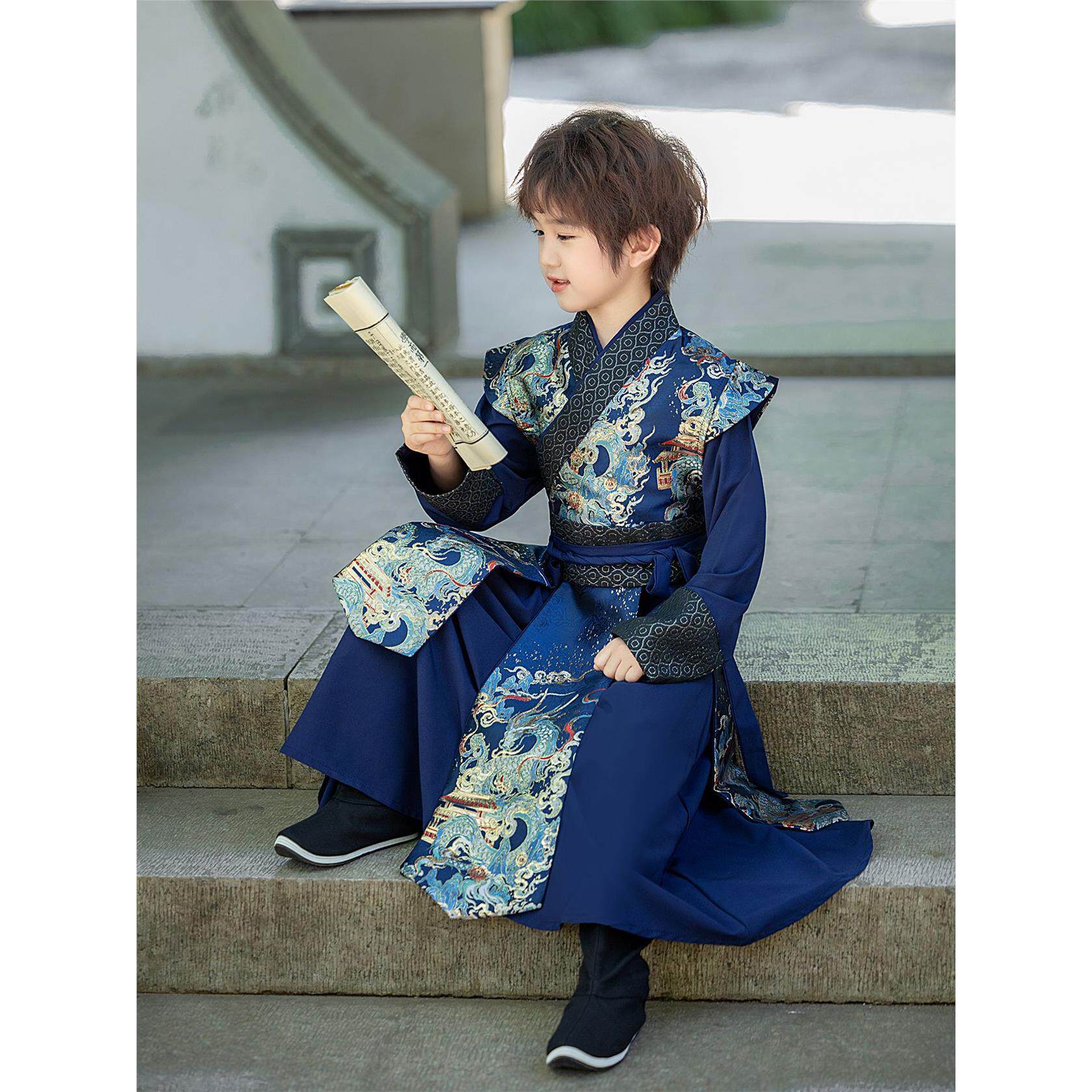 男童汉服春秋2026新款原