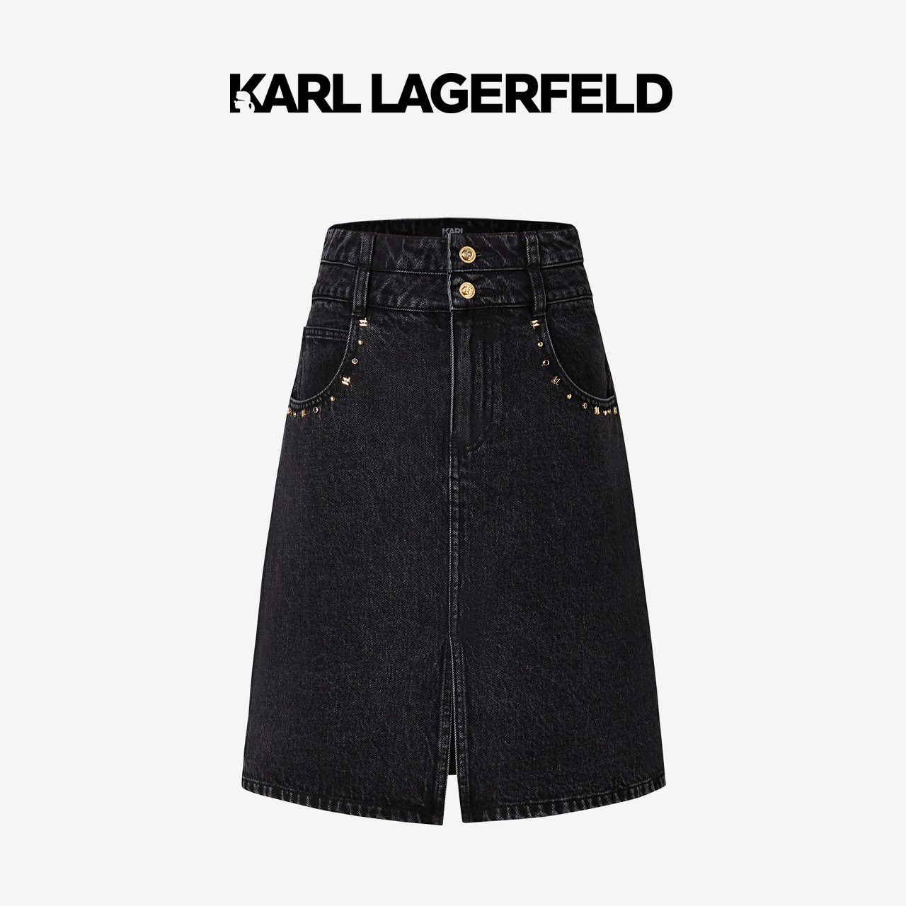 秋冬牛仔半裙KarlLagerfeld