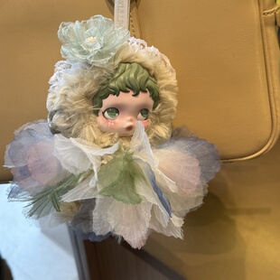 SKULLPANDA光织园系列毛绒公仔娃衣清池娃衣裙子可爱花朵套装裙