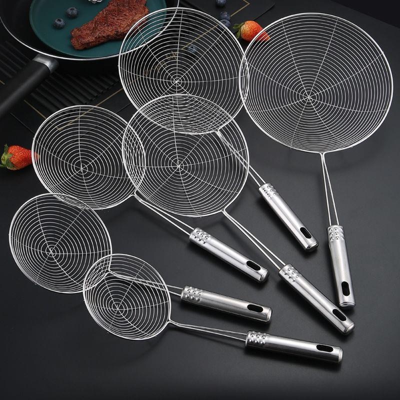 不锈钢线漏勺九珠钢柄油炸神器过滤网油炸神器火锅线漏厨房工具