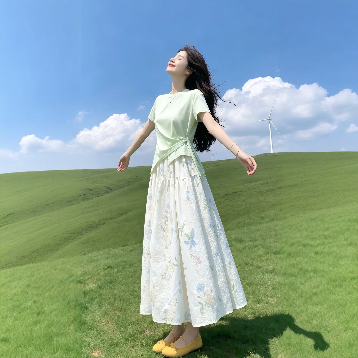 今年流行漂亮套装女夏天图片