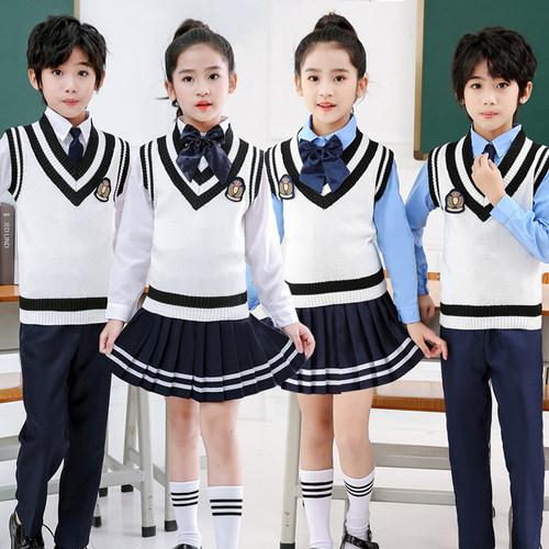 中小学生大合唱团服装儿童诗歌朗诵比赛表演服幼儿校服元旦演出服 - 封面