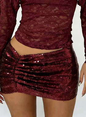 Sexy tight fitting hip hugging skirt辣妹性感夜店风紧身包臀裙