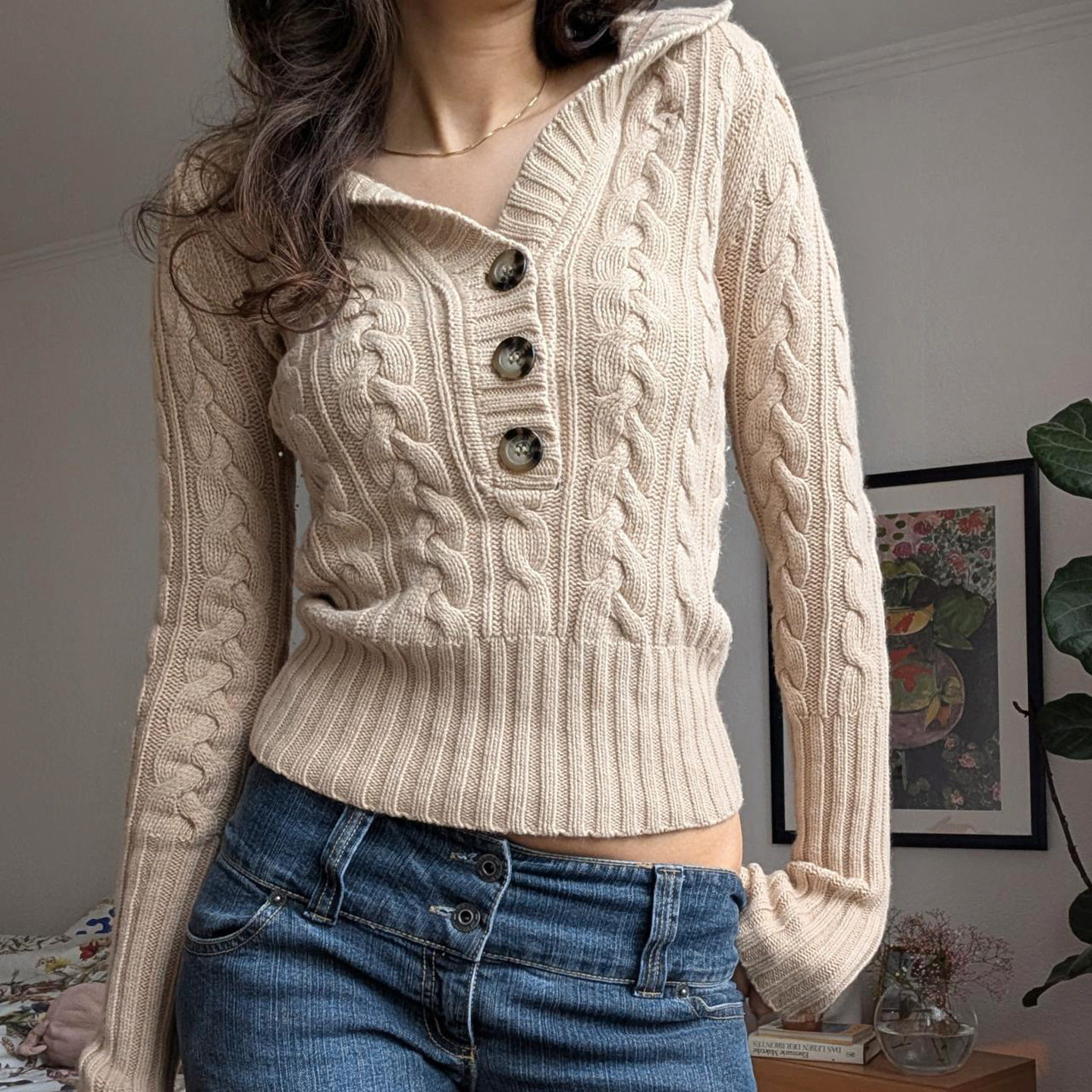 Solid color hooded woolen top 纯色连帽毛织上衣短款收腰毛衣女,女装/女士精品,毛衣,淘宝优惠券,粉丝福利购,淘宝优惠卷