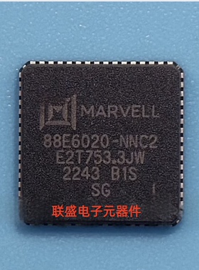 全新原88E6020-B1-NNC2I000 88E6020-NNC2 QFN64 以太网控制芯片