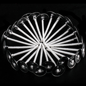 西行人 自制供灯酥油灯灯芯DIY蜡芯无烟环保玻璃杯6cm36股蜡100根