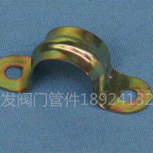 镀锌铁骑马  迫码 U型卡 铁皮管卡 铁管塑料管固定卡扣 PVC管码