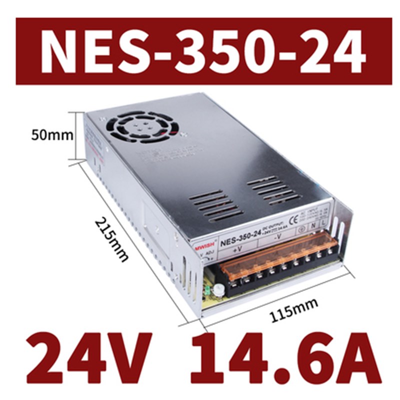 2V30A明韦开关电源NES S-350/40S-135A50 20 600W-24V15直流220V