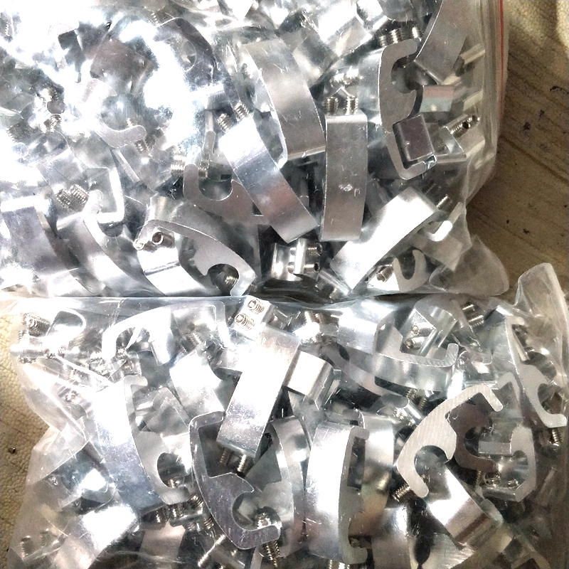 SC气缸SU SI磁性开关绑带CS1-F-U 安装固定支架铝支架32-160缸径