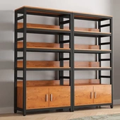 书架置物架落地多层化妆品多功能展示架仓储收纳柜超市精品陈列柜