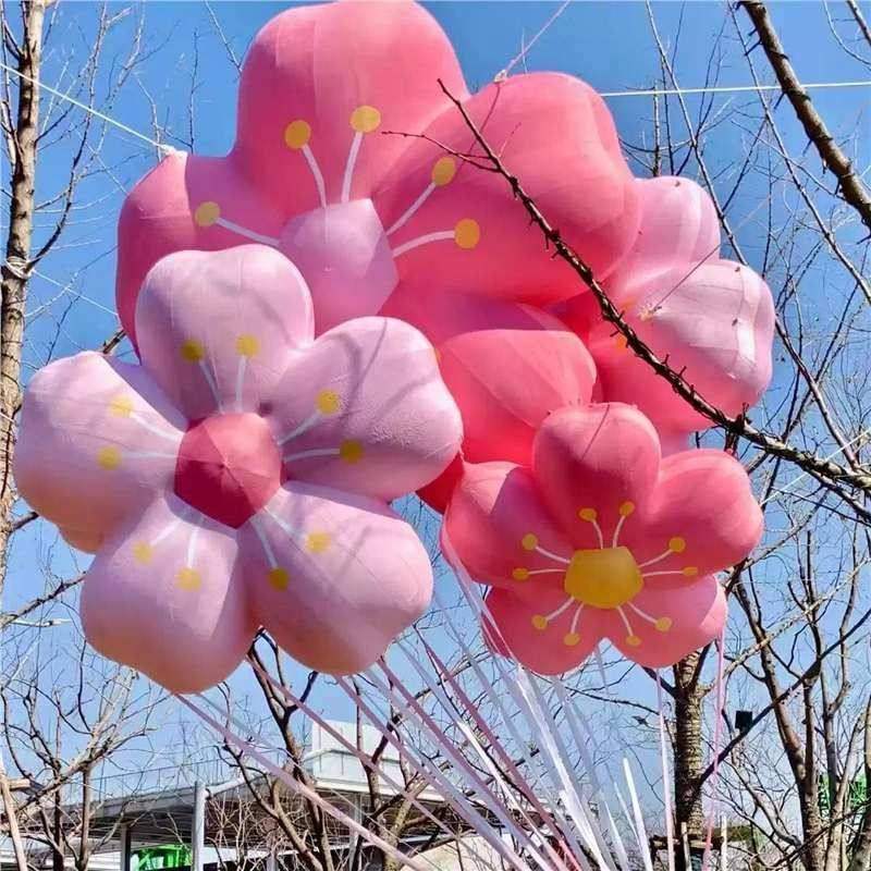 大型网红充气花朵新款创意气模充气樱花气球商场春季户外美陈装饰,节庆用品/礼品,节日装扮用品,淘宝优惠券,粉丝福利购,淘宝优惠卷