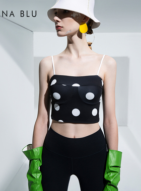 DIVINA BLU多伦多原点系列瑜伽文胸女士美背运动内衣休闲街穿背心