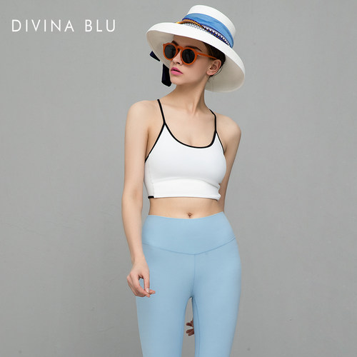 divinablu伦敦系列女防震文胸