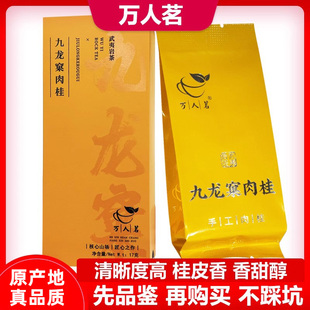 武夷山岩茶特级正宗大红袍茶叶官方旗舰店 九龙窠肉桂 品鉴装 17g