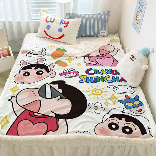 牛奶绒毛毯冬季加厚保暖