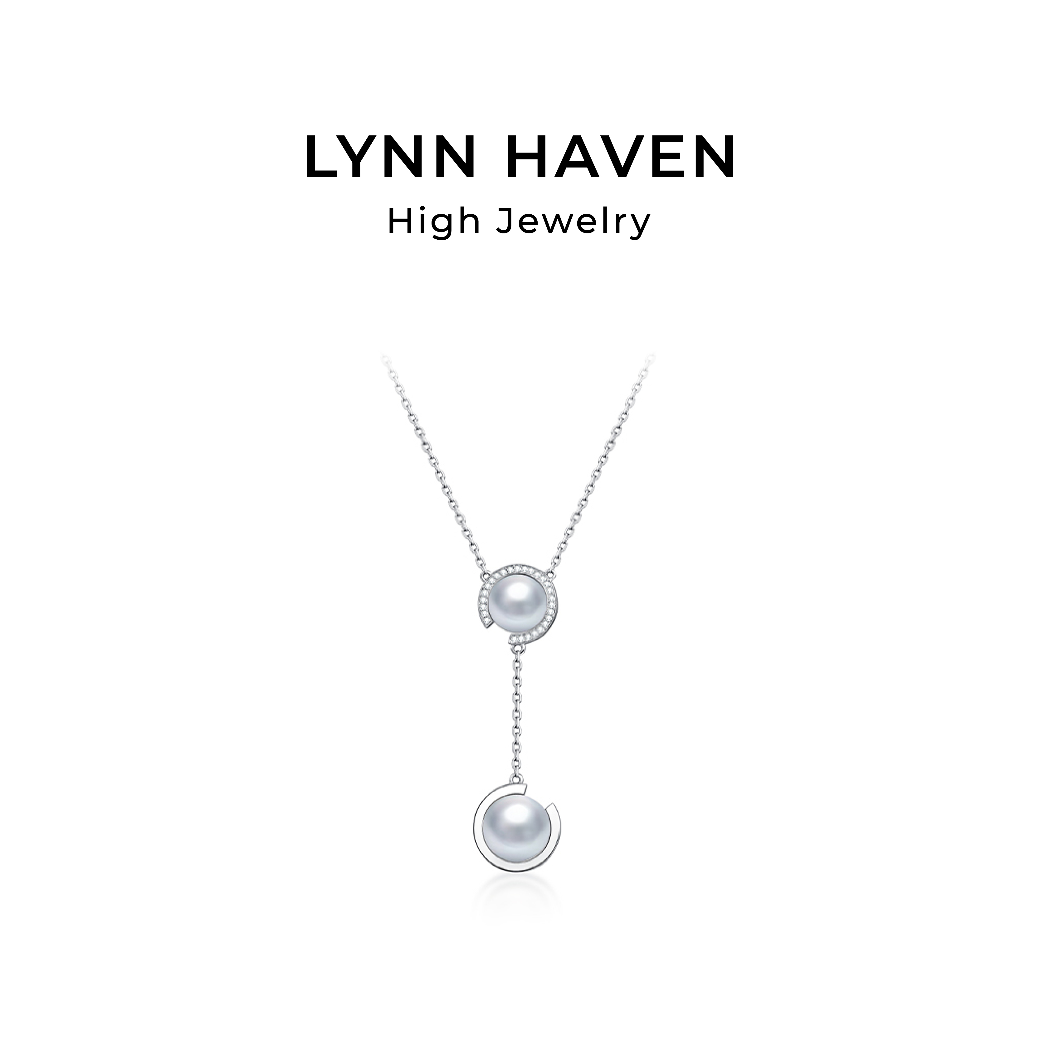 LynnHave麟玟Akoya珍珠18K金项链