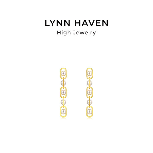 LynnHaven麟玟环抱真多麻色耳钉